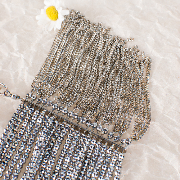 ROSANTICA MILANO SILVER EVENING NECKLACE | WOMENS - Picture 4 of 4